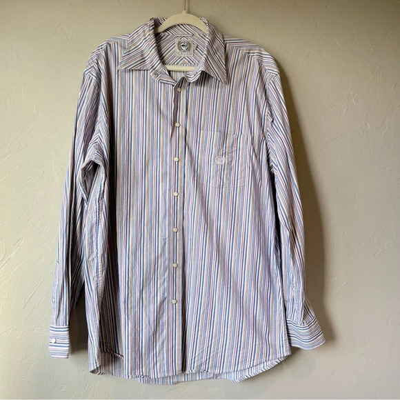 Cinch button down xl striped cowboy western Yellowstone pastel pearl snap patter - Picture 1 of 9